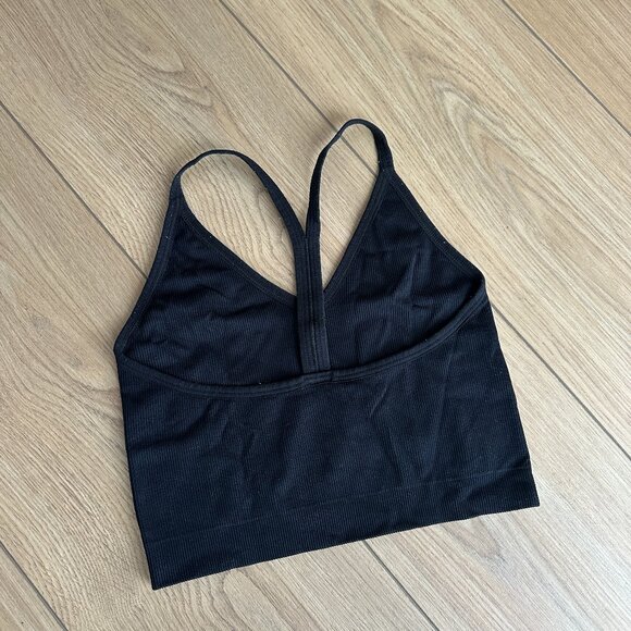 SET Active Y Back Ribbed Tank Bra - Picture 2 of 2